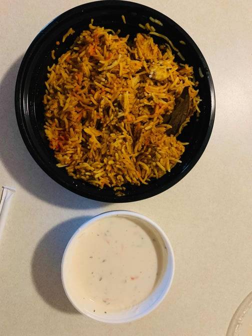40. Hyderabadi Chicken Biriyani