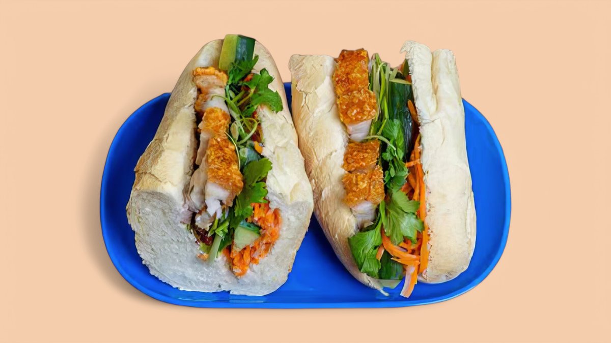 Crispy Porkbelly Banh Mi (S8)