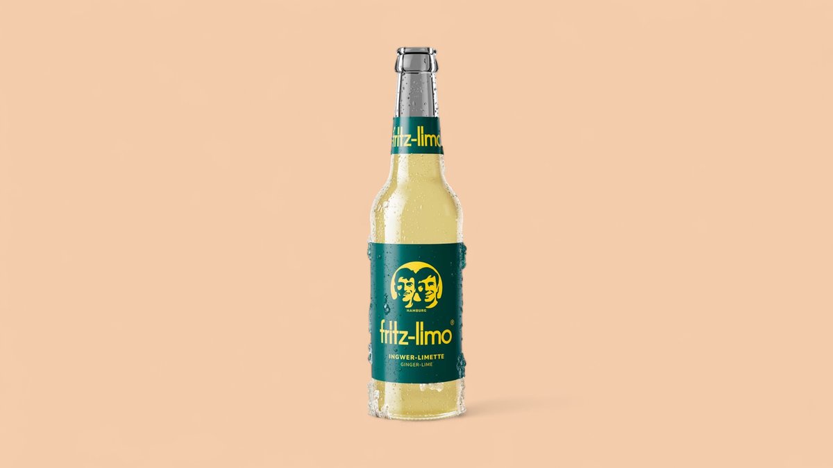Fritz-Limo Ingwer-Limette 0,33 l