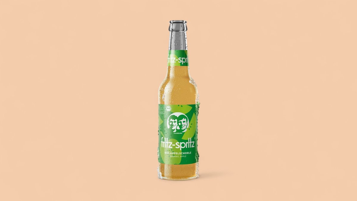 Fritz-Spritz Bio-Apfelschorle 0,33 l