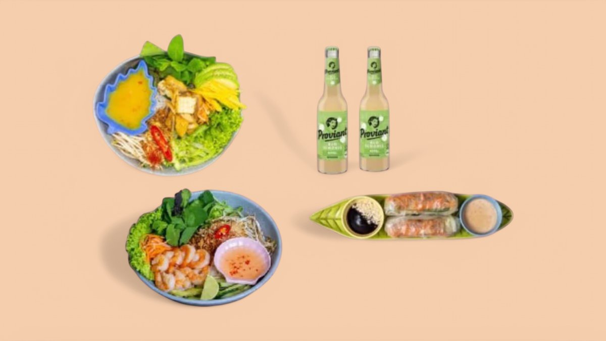 Hanoi Menü Bowls für 2