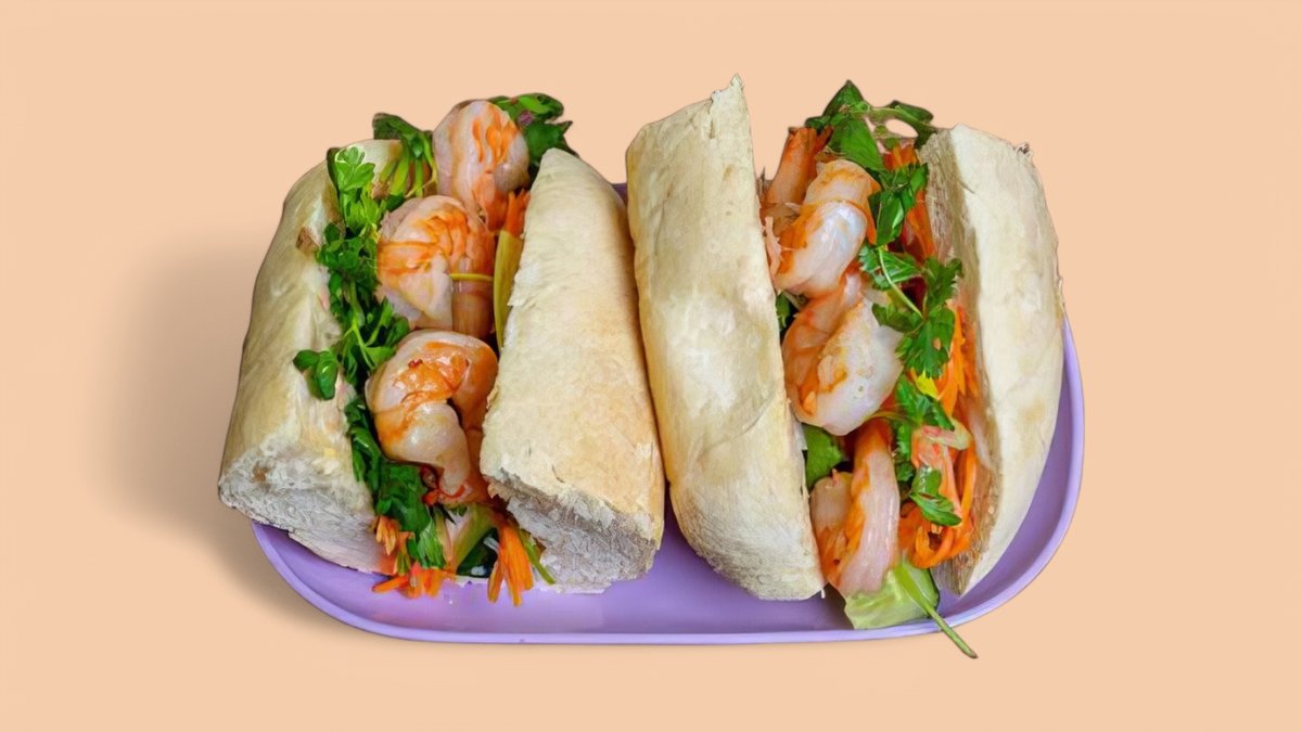 Lime Shrimp Banh Mi (S10)