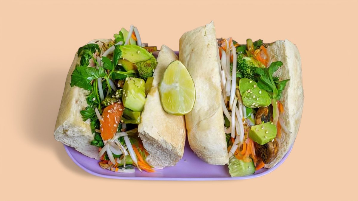 Sesame Lime Avocado Veggie Banh Mi (S11)