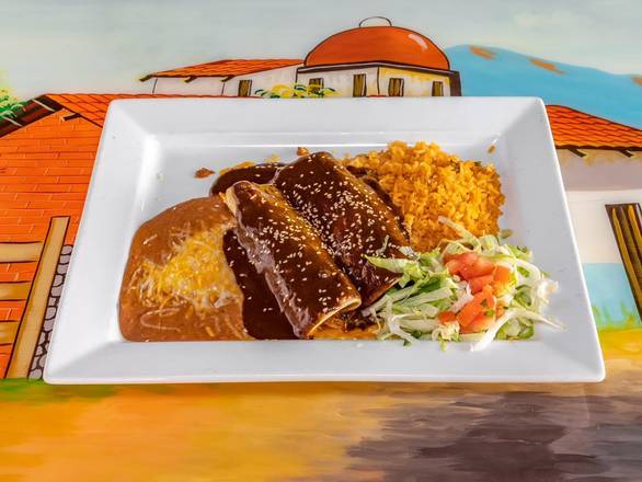 Chicken Enchiladas de Mole