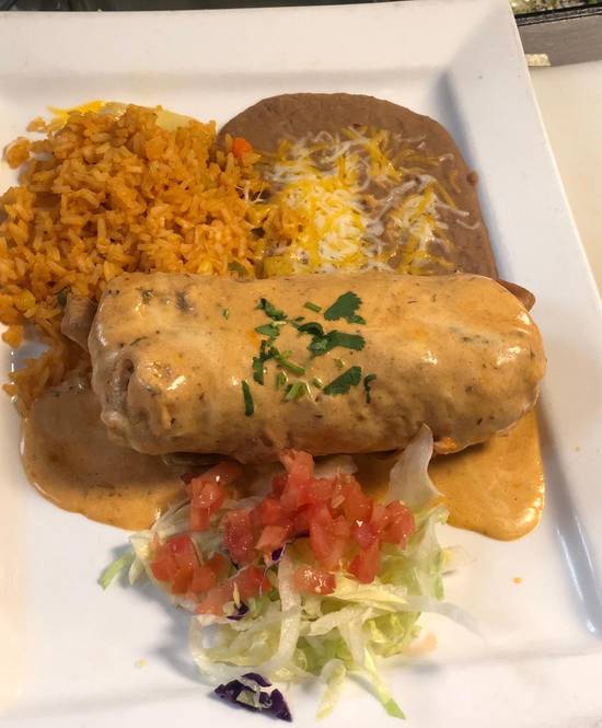 Seafood Chimichanga