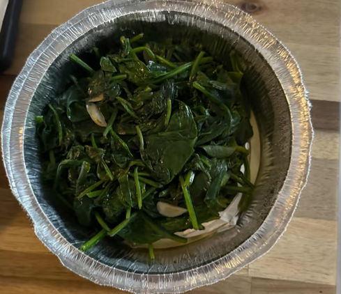 Sautéed Spinach