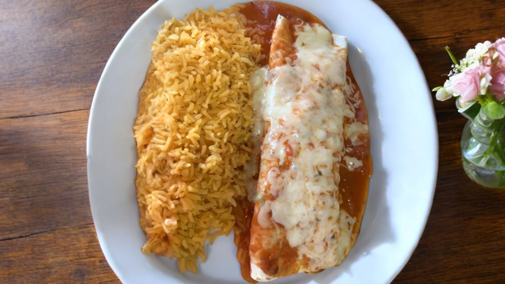 L Fajita burrito