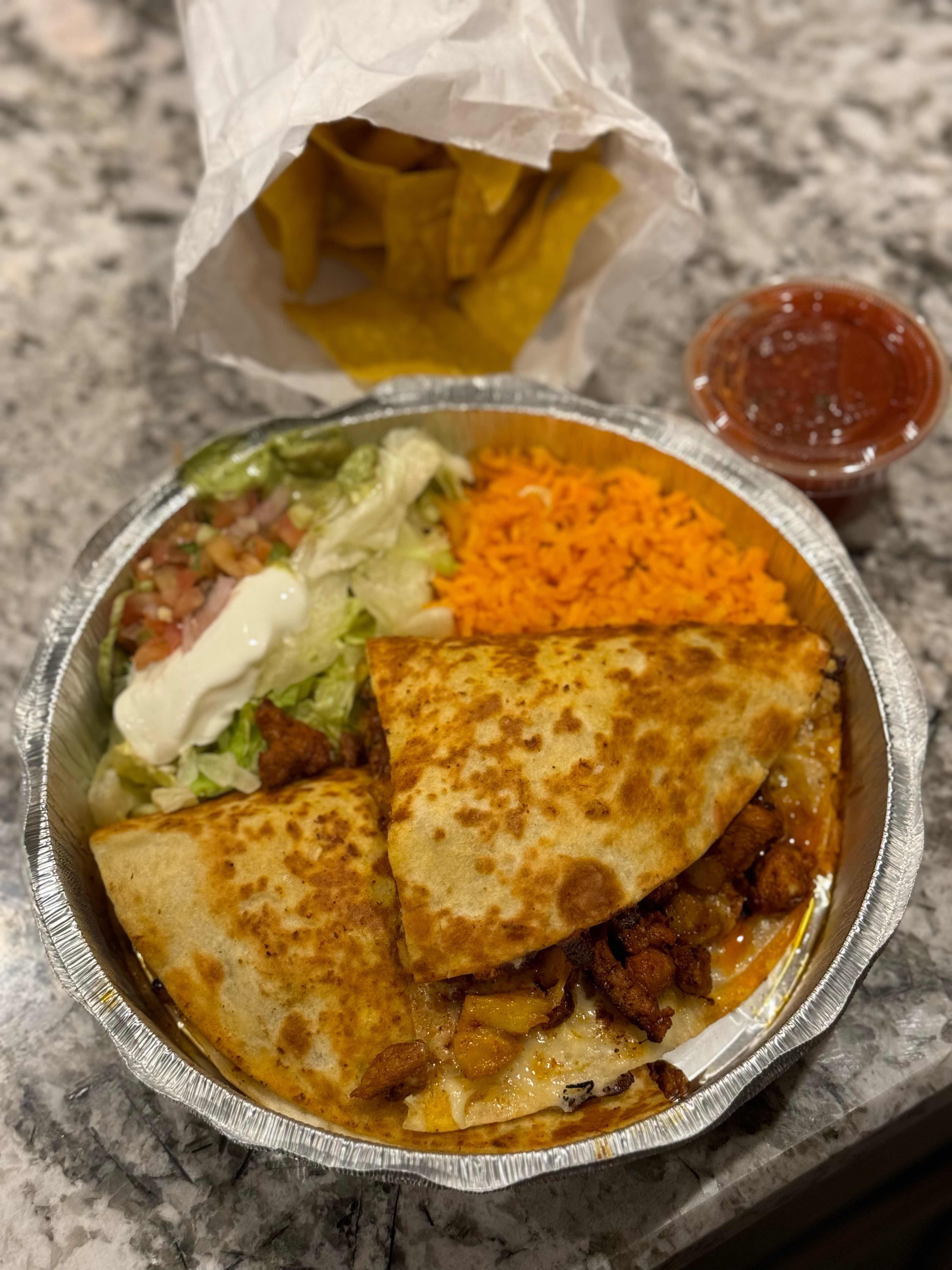 Quesadilla Al Pastor