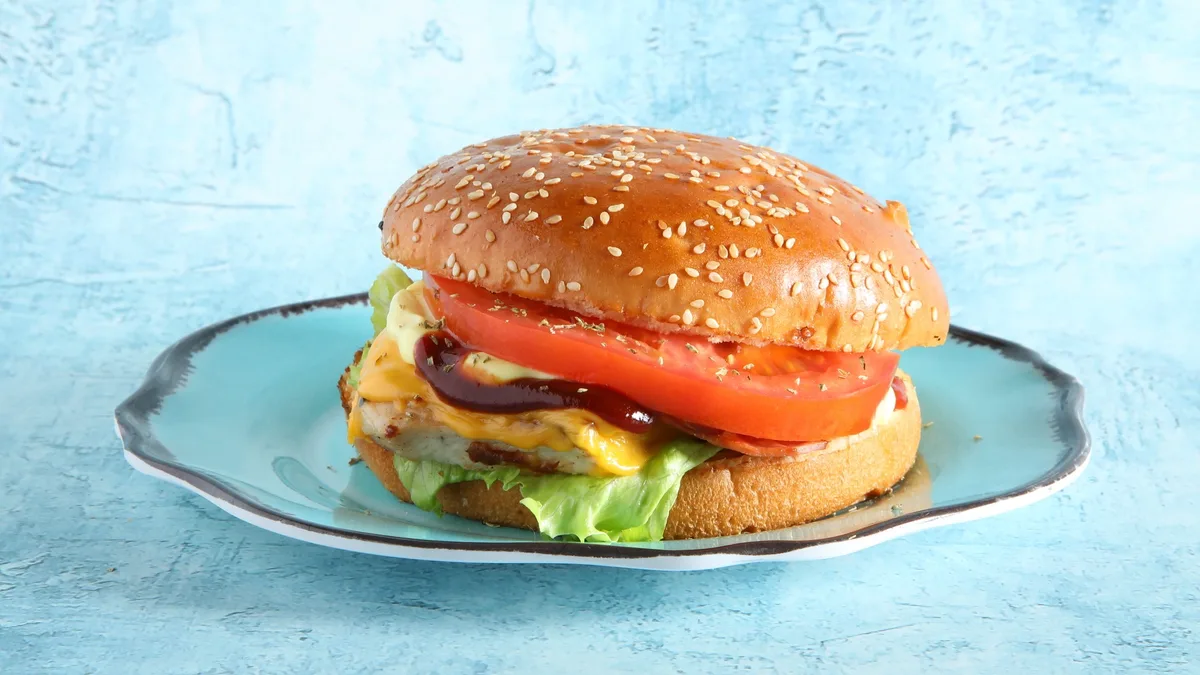 Grilled Chicken Texas Burger