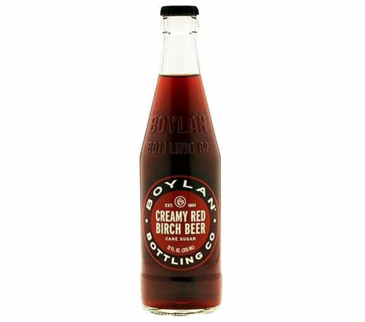 Boylan Fancy Soda, Creamy Red Birch Beer