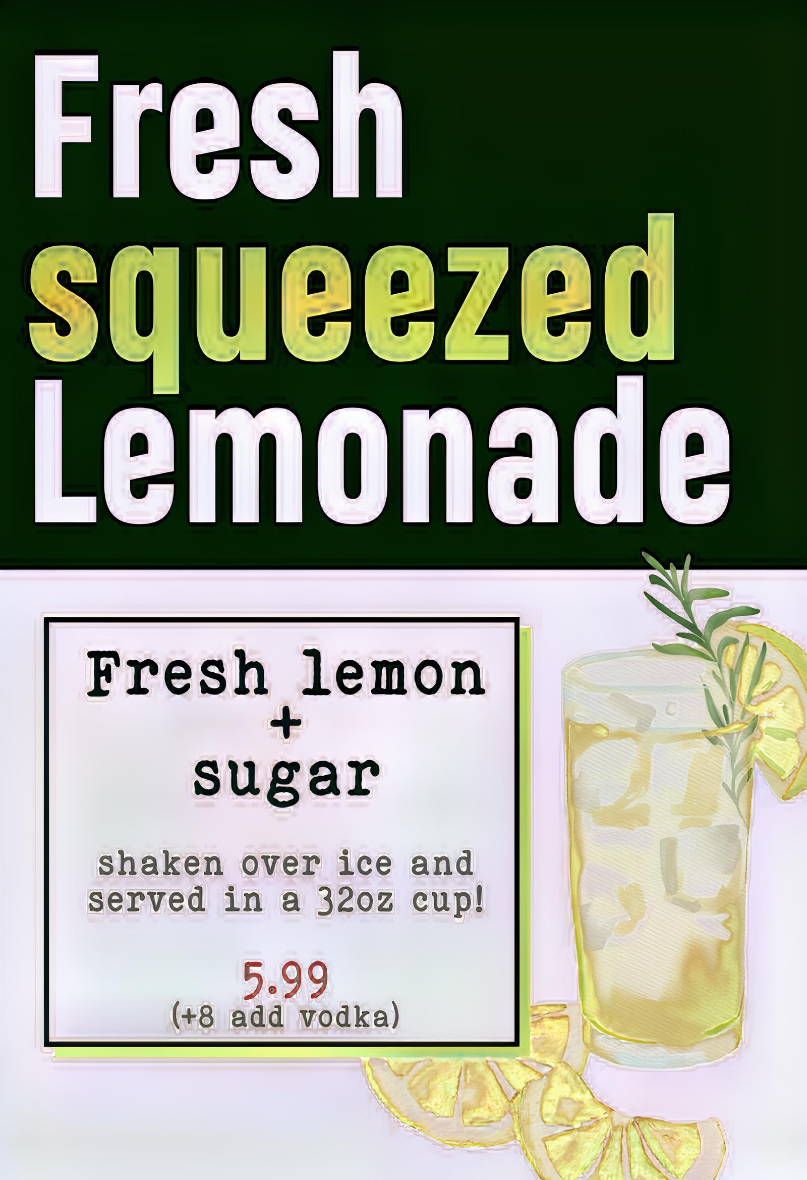 Fresh Lemonade