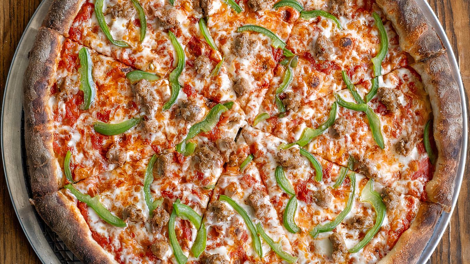 Sausage and Pepper Pie