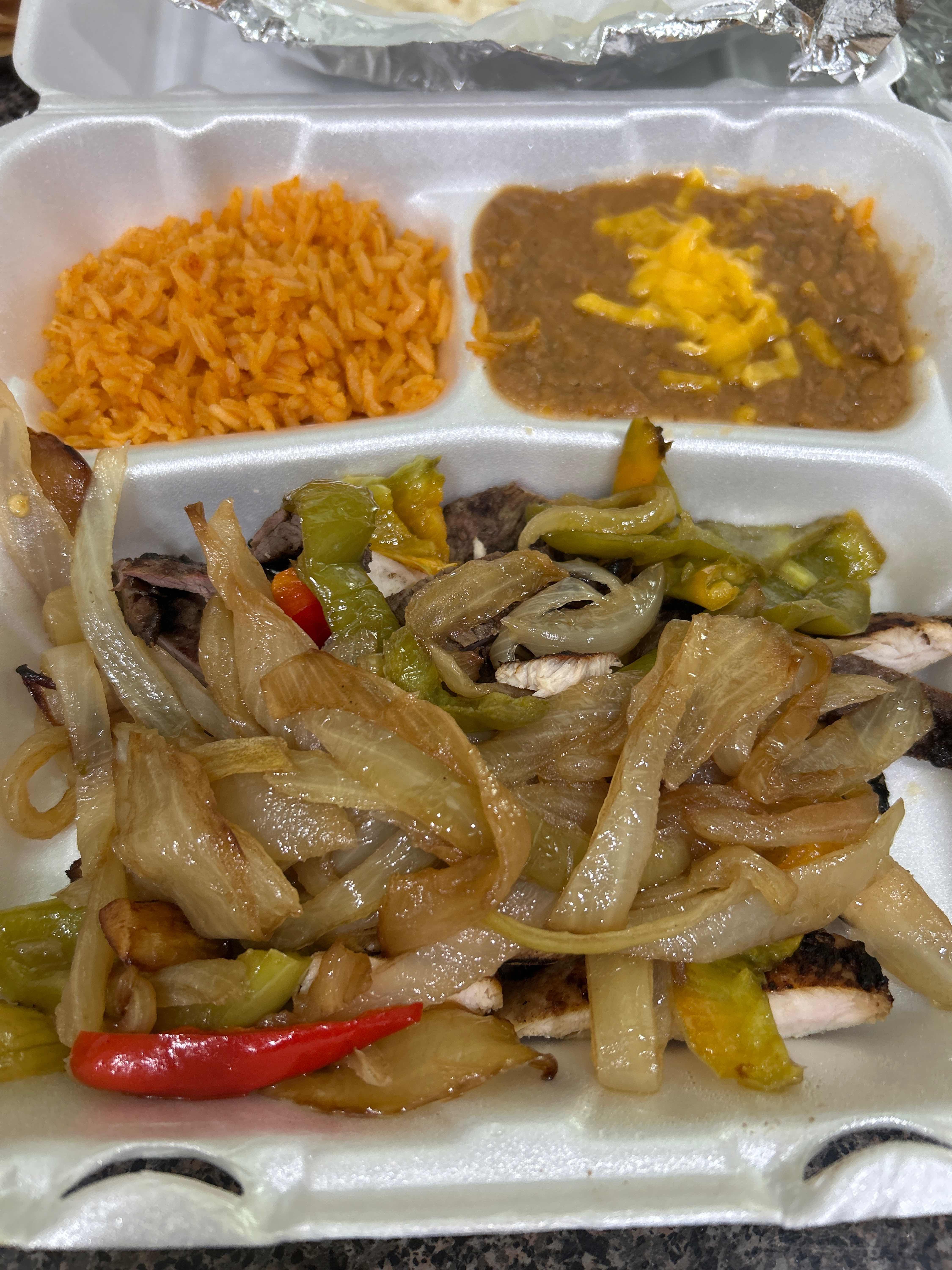 Fajitas de Angelina for 1