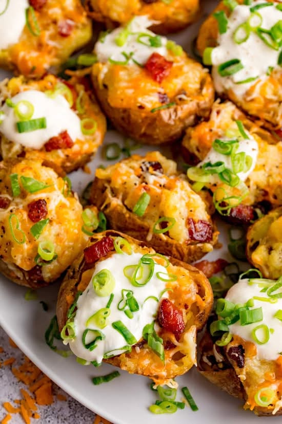 (4) LOADED CRISPY POTATO SKINS