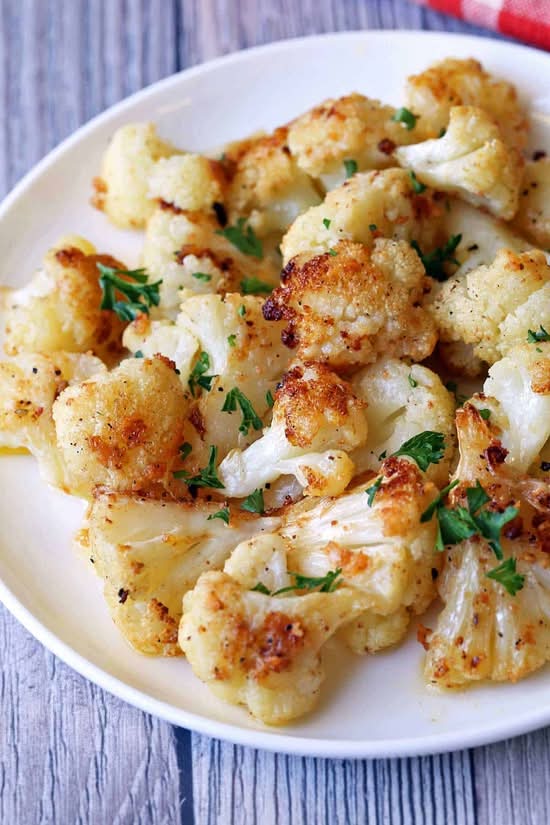 A-OVEN ROASTED CAULIFLOWER (Appetizers)