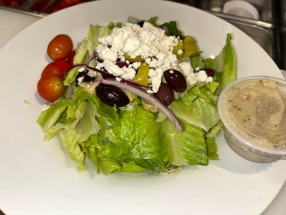 Greek style salad