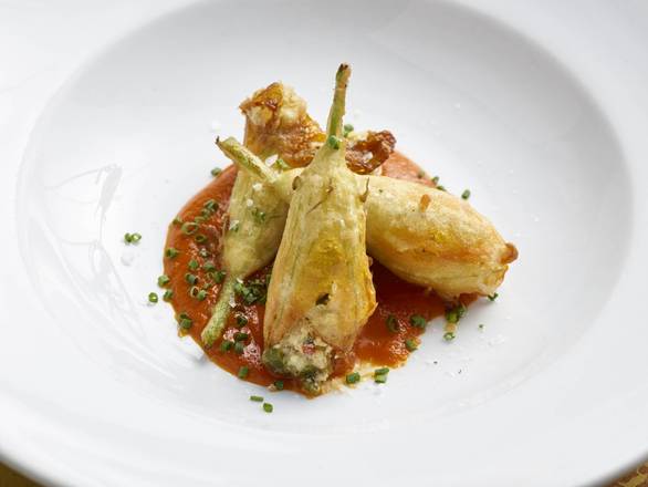 Deep Fried Zucchini Flowers