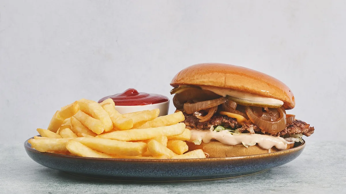 Vince Savoy Burger Combo