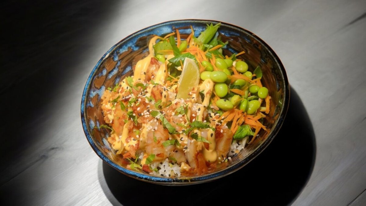 Bowl s krevetami
