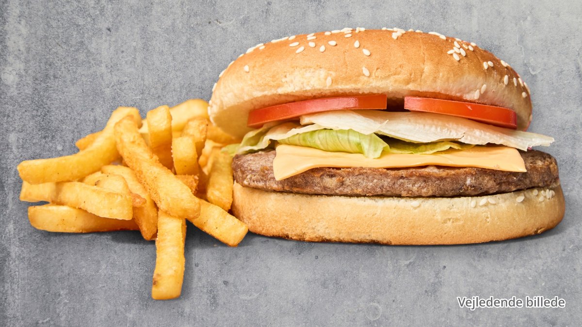 Cheese Burger Menu