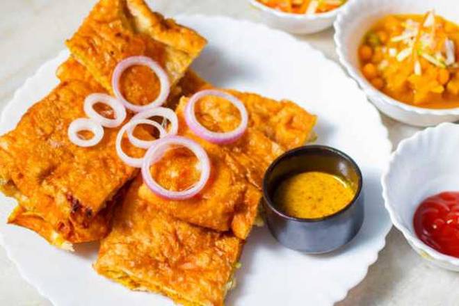 Ceylon Egg Parotta Bread