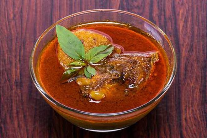 Gongura chicken curry