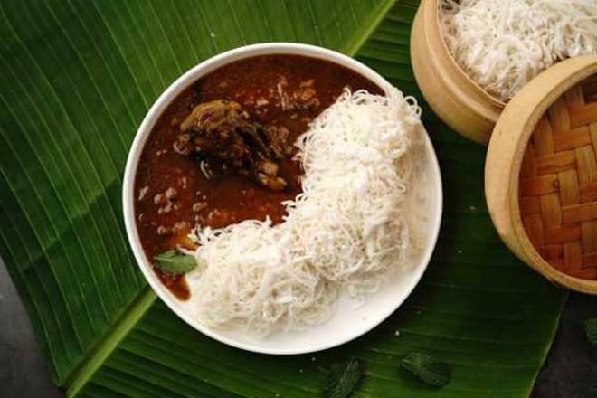 Idiyappam Chicken Masala