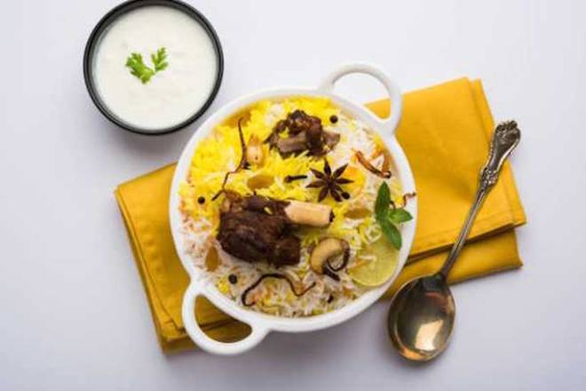 Mutton Dum Biriyani  Jumbo Pack 58 Oz