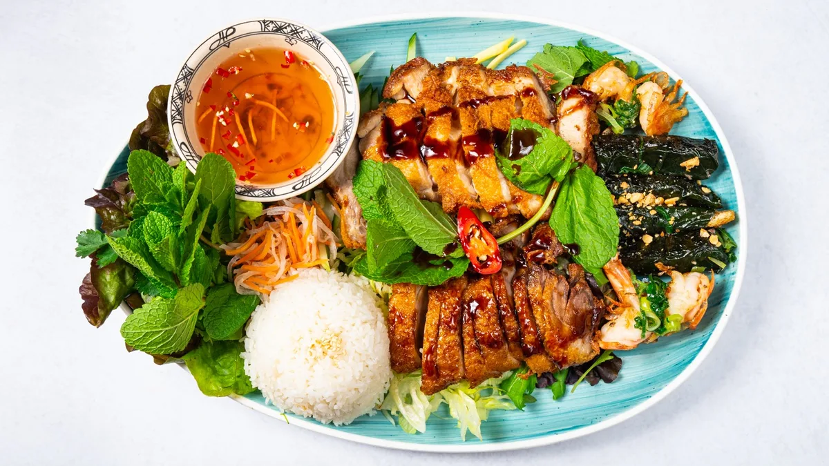 410. Com An Nam Imperial Dish from Hue