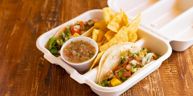 Vegetarian Taco Bundle (Chips and Salsa)