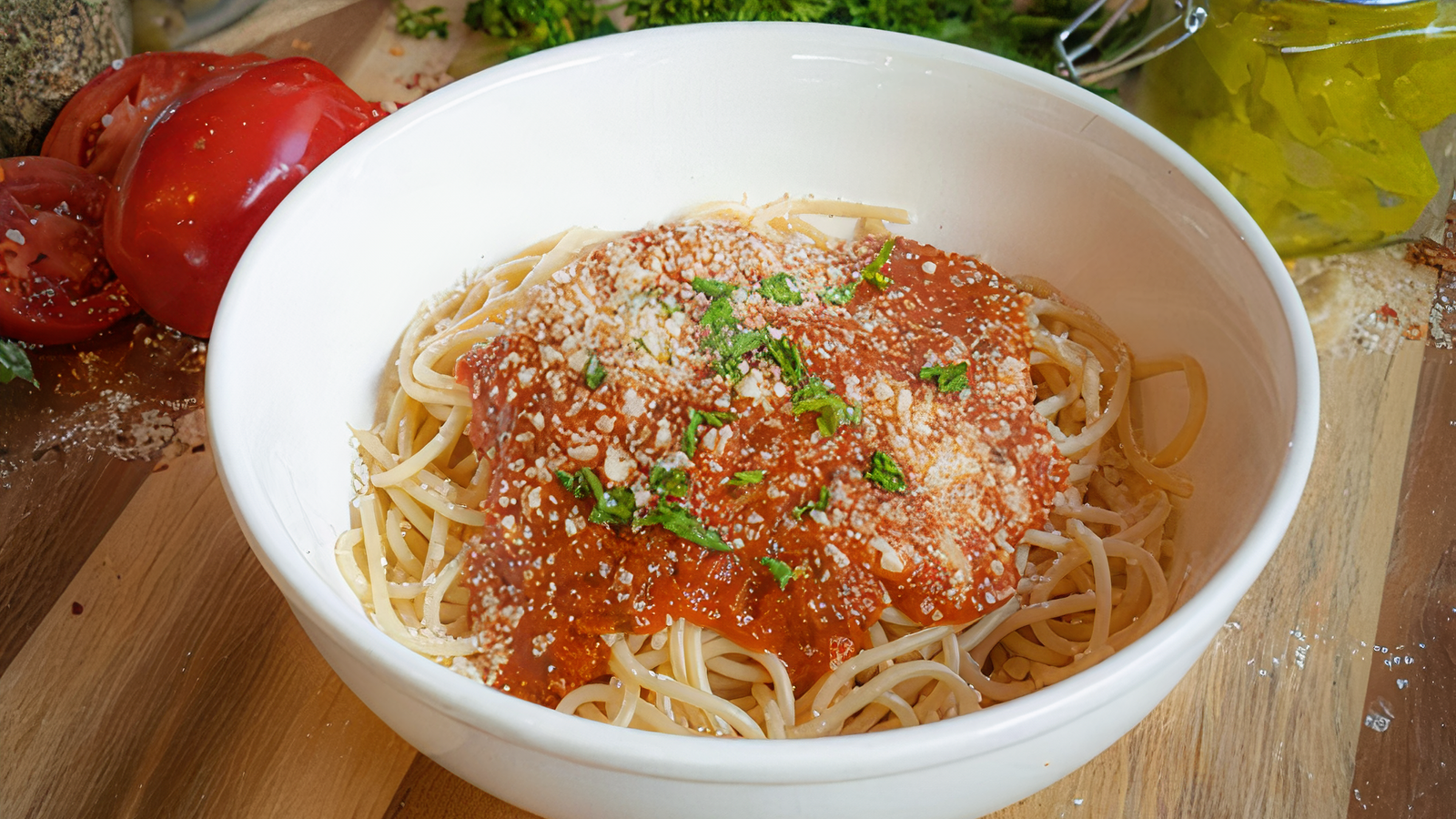 Kids Pasta and Tomato Sauce
