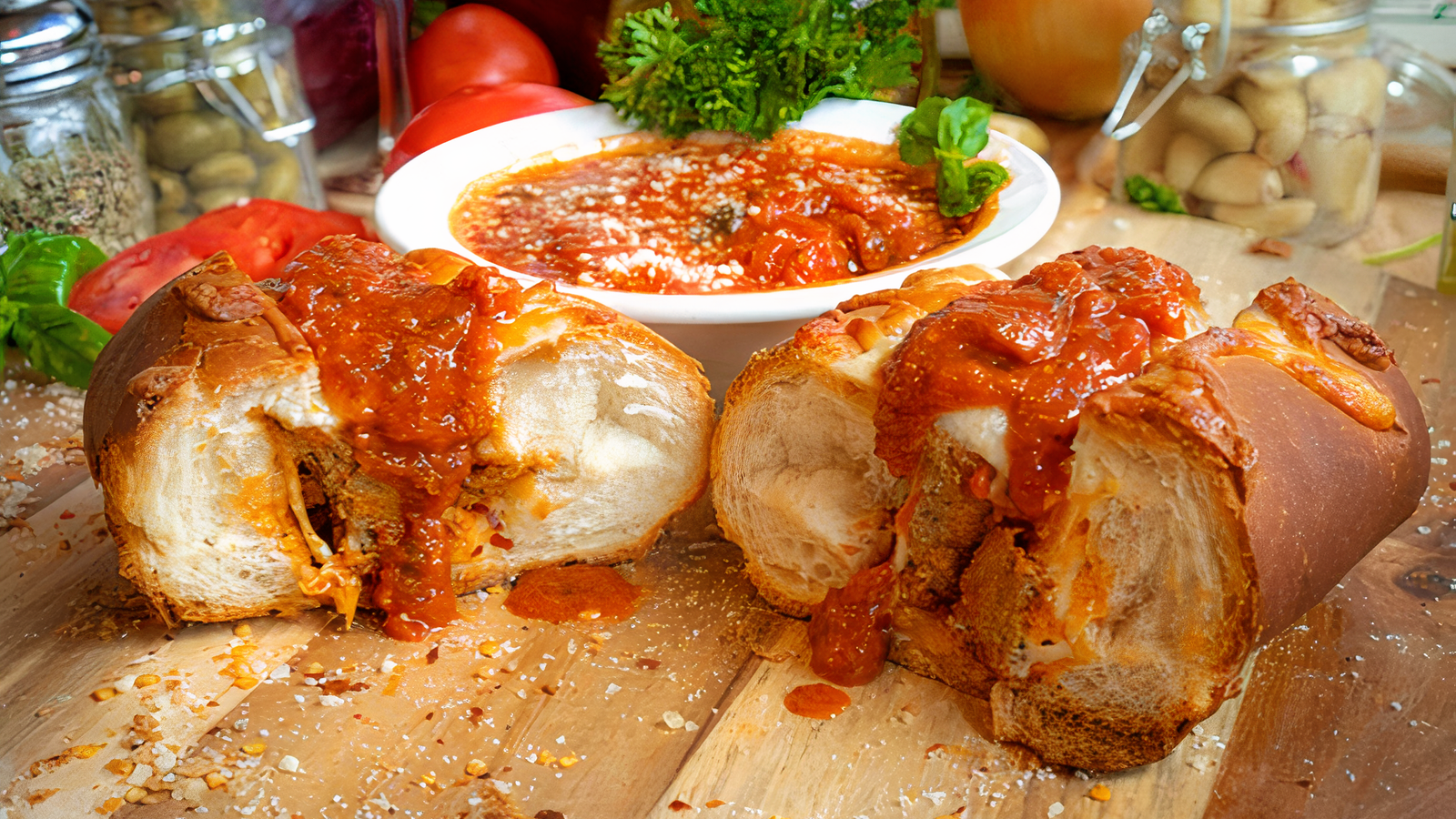 Meatball Parm Sub