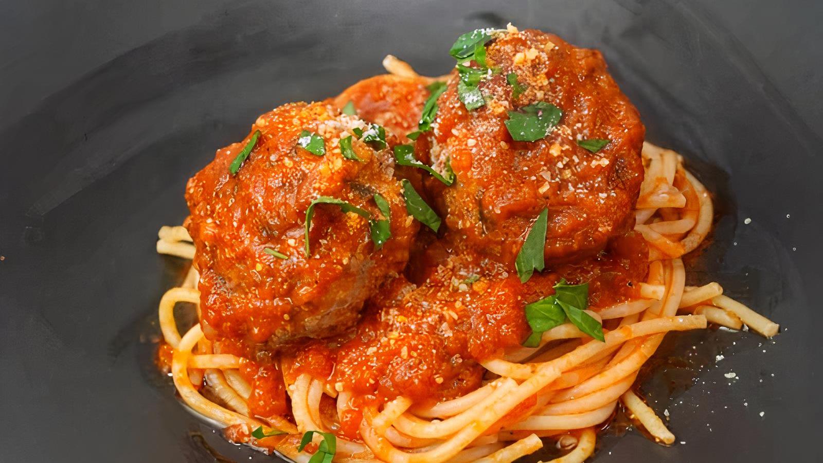 Pasta and Meatballs or Sausage