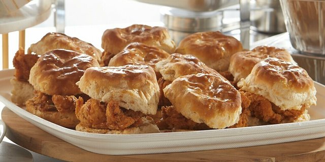 Chicken and Biscuit Sandwich