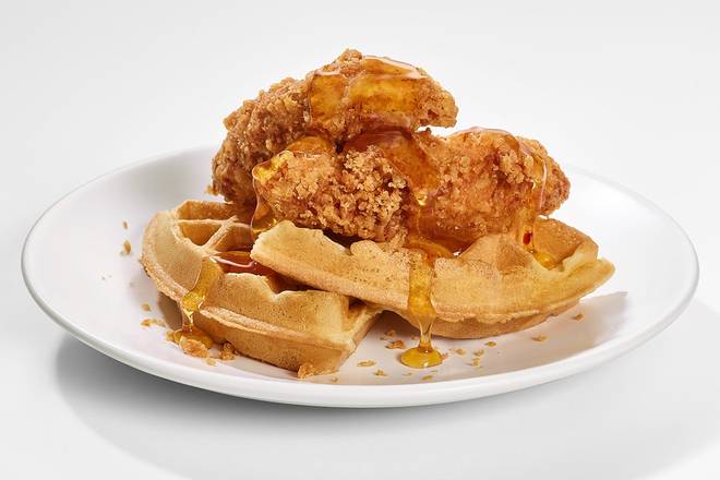 1/2 Chicken and Waffles