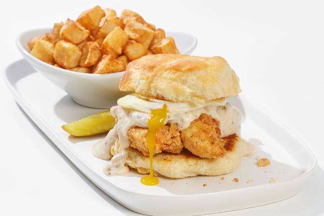 BROKEN EGG Biscuit Sandwich