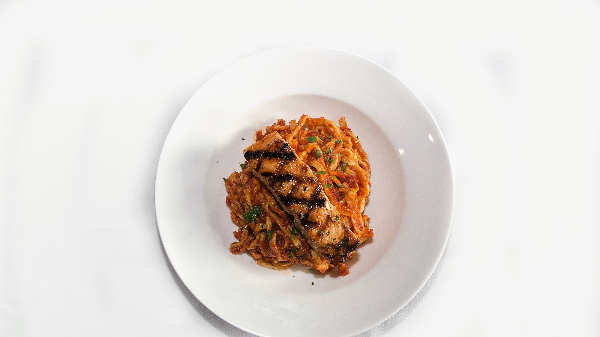 Grilled Salmon Pasta