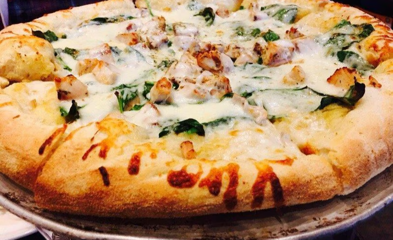 Roasted Garlic Pizza
