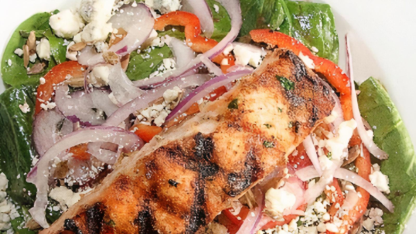 Salmon Italian Salad