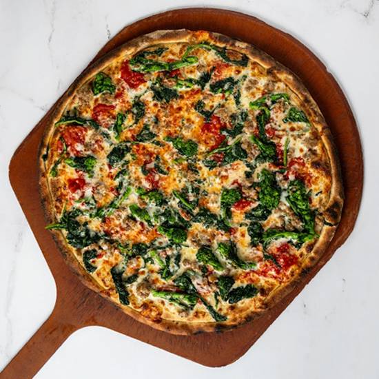 Broccoli Rabe and Sausage 16"