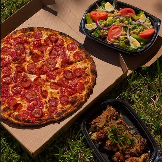 Pizza, Wings and Salad Bundle