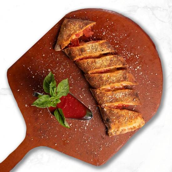 Stromboli with Pepperoni and Nonna's Italian Sausage