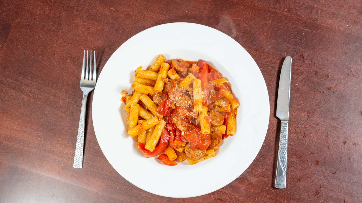 Rigatoni and Sausage