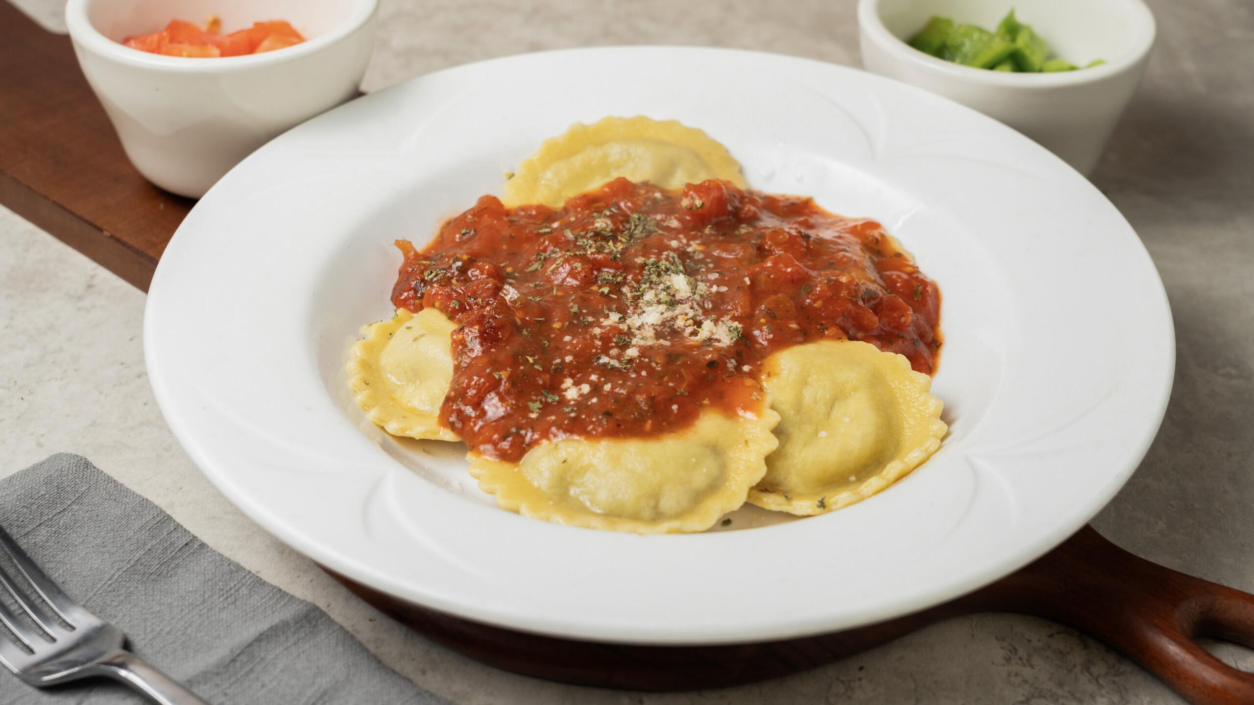 Spinach Ravioli