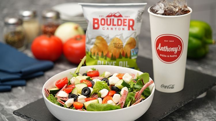 Salad and Chips
