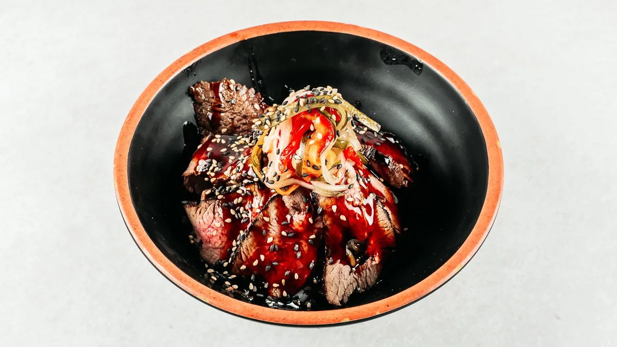 Teriyaki steak