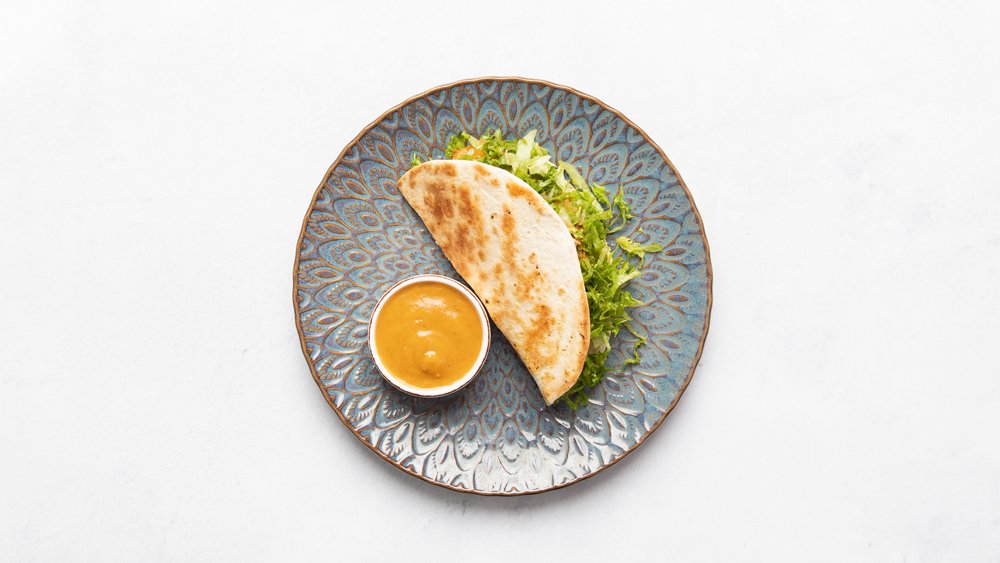 Quesadilla de carne köttfärs