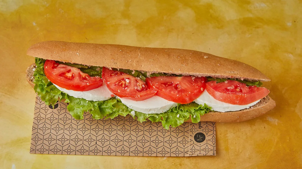 Ψωμί Sandwich Πολυτελείας Vegetarian