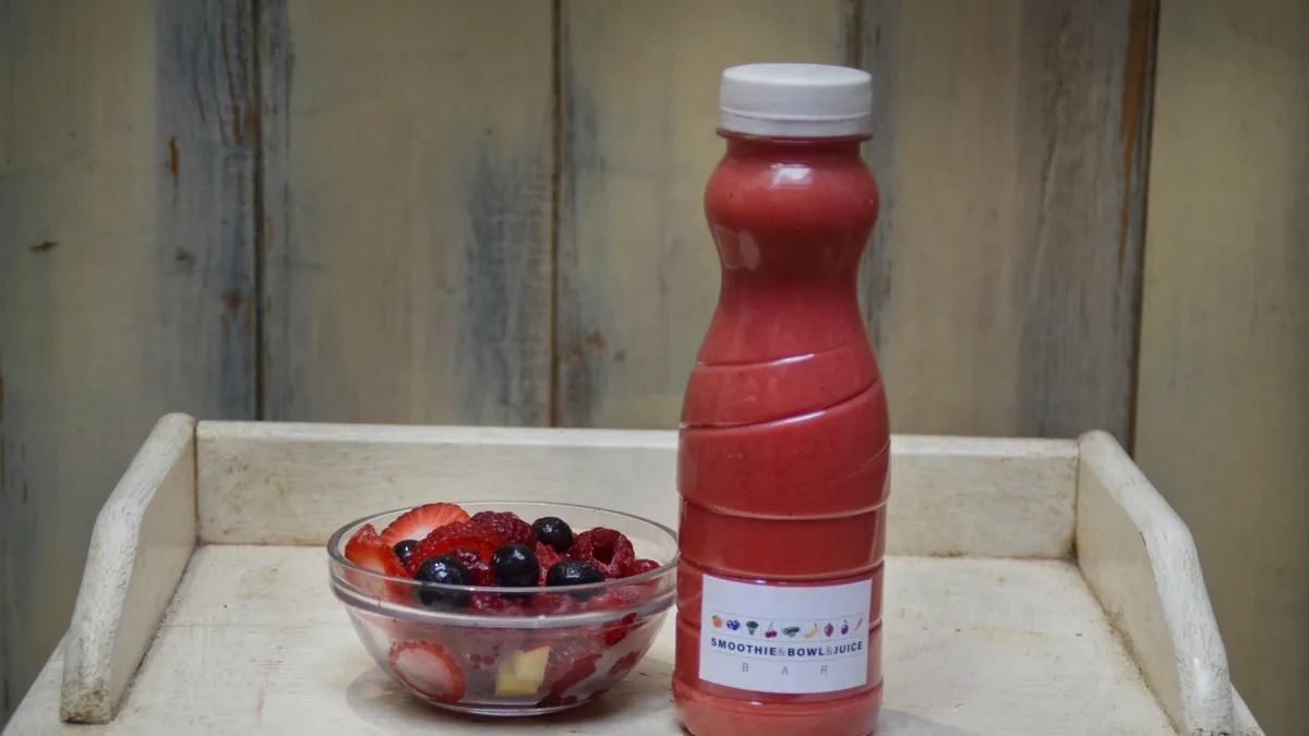 Jeges Friss Piros Smoothie 0,3dl