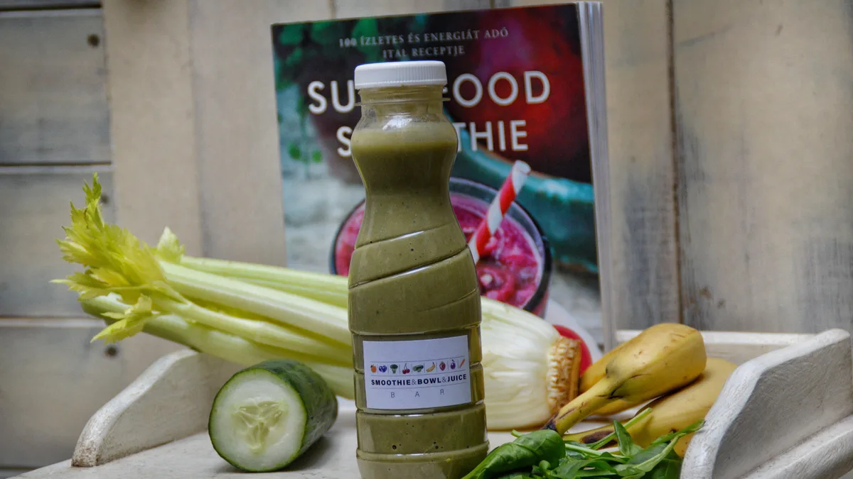 Nagyon zöld smoothie 3dl